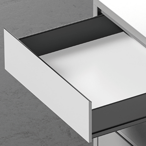 L-BOX Steel Slim Drawer with Synchronized Full Extension