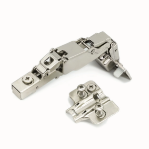 Hinge 165° Soft-Close Clip-On with 3D Adjustment and 10mm Dowels